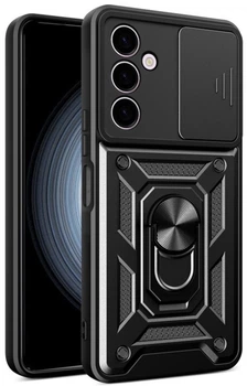 Чохол Camshield з кільцем-підставкою на Samsung Galaxy A24 black