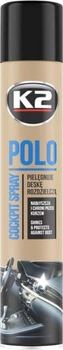 Поліроль 750мл K2 PERFECT POLO COCKPIT SPRAY ~нова машина~ FAHREN [K20134]