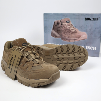 Міцні тактичні кросівки Mil-Tec MIL-TEC SQUAD 2.5 Coyot Brown весна літо осінь 45 розмір