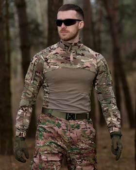 Рубашка тактическая боевая Убокс (Убакс) Fight камуфляж - XL