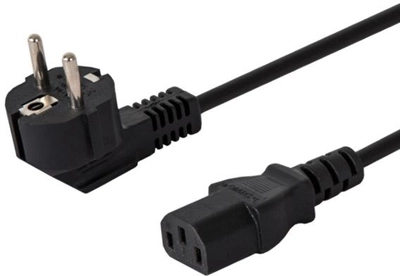 Kabel zasilający SAVIO CL-146 CEE7/7 - IEC-C13 3 m (5901986046189)
