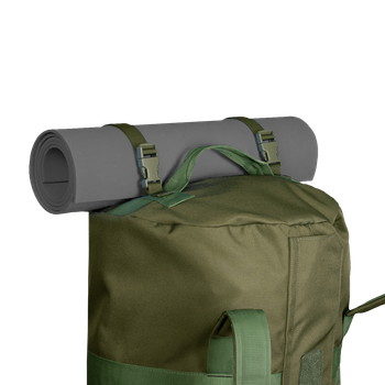 Баул тактический универсальный военная сумка с горизонтальной загрузкой CAMOTEC 100л 7056 Олива TR_7056