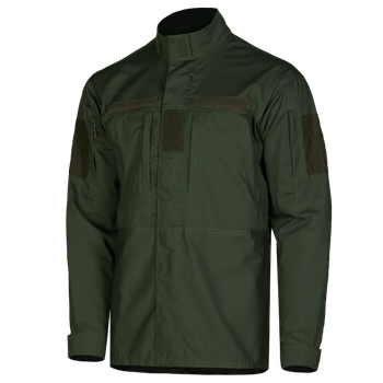 Китель тактический полевая уставная куртка для силовых структур KOMBAT M Олива TR_6526