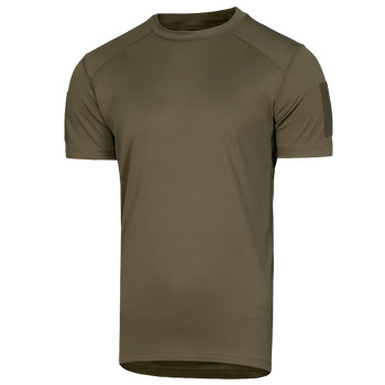 Футболка мужская тактическая полевая повседневная футболка для спецсужб (M) Олива TR_7102 (M)