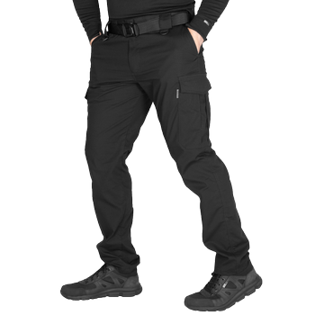 Штаны тактические полевые износостойкие штаны для силовых структур S Черный TR_5855S
