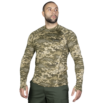Лонгслив тактичечкий мужская футболка с длинным рукавом для силовых структур (XXL) ММ14 TR_7028(XXL)