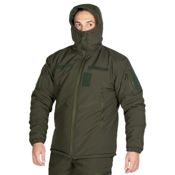 Куртка тактическая полевая износостойкая теплый верх для силовых структур S Олива TR_6613S