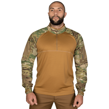 Рубашка боевая тактическая дышащая рубашка для специальных подразделений UBACS L Multicam/Койот TR_7131(L)