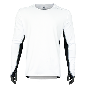 Лонгслів тактичний універсальний повсякденна футболка для занять спортом Білий S TR_5773S