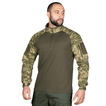 Сорочка бойова тактична дихаюча сорочка для спеціальних підрозділів UBACS M ММ14/Оліва TR_7086 (M)