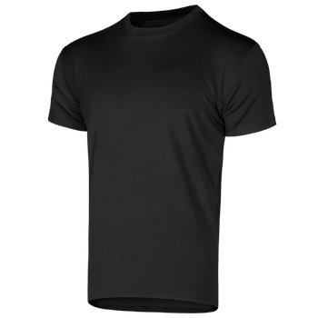 Футболка мужская тактическая полевая повседневная футболка для спецсужб S Черный TR_1171S