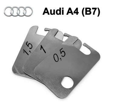 Пластины от провисания дверей Audi A4 (B7) (1 дверь)