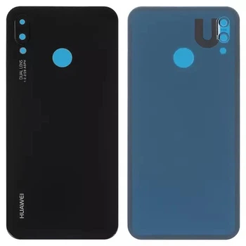 Задня кришка Huawei P20 Lite зі склом камери, чорний