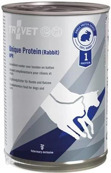 Вологий корм для котів Trovet UPR Unique Protein 400 г з кроликом (VETTVTKMP0012)