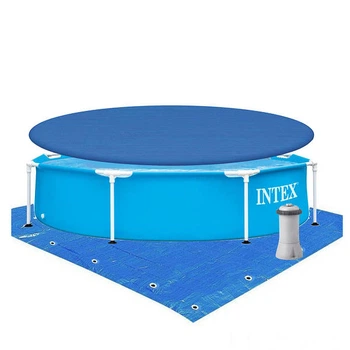 Каркасный бассейн Intex 28205-4, 244 x 51 см (2006 л/ч, тент, подстилка)