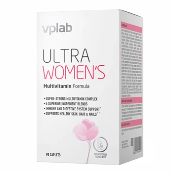 Ultra Women Multivitamin Formula - 90 caps вітаміни для жінок Ultra Women для енергії, краси, імунітету та щоденного балансу