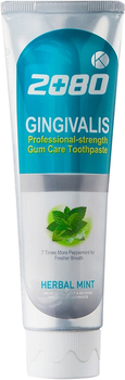 Зубная паста Dental Clinic 2080 Gingivalis Herbal Mint со вкусом мяты 120 г (8801046996805)