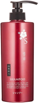 Шампунь Kumano Tsubaki Red Camellia Oil Shampoo Регенерирующий 600 мл (4513574017245)