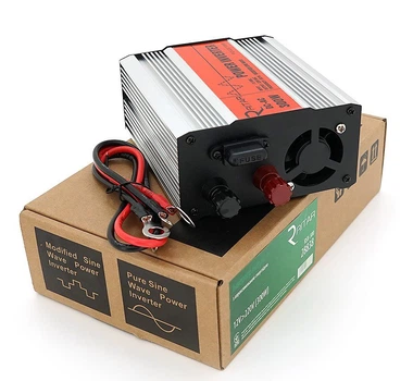 Инвертор напряжения 12/220V RITAR RSX300 300Вт с аппроксимированной синусоидой