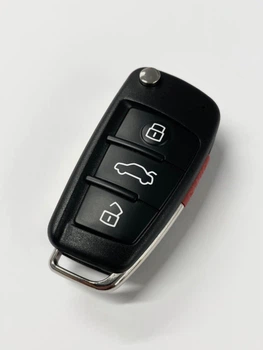 Корпус ключа Audi A2 A3 A4 A6 A6L A8 TT Q7 Америка с паникой 3+1 кнопки (6623-374)