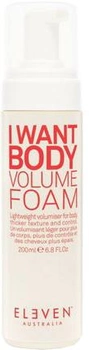 Piana do stylizacji Eleven Australia I Want Body Volume Foam 200 ml (9346627000124)