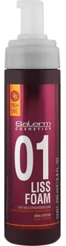 Pianka do włosów Salerm Cosmetics Liss Foam Light Hold Straightening Mousse 200 ml (8420282038775)