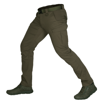 Штани тактичні чоловічі зносостійкі похідні штани для силових структур KOMBAT S Олива (OPT-30201)