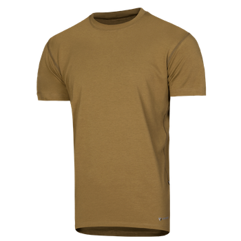 Футболка чоловіча тактична польова повсякденна футболка для спецсужб S Койот (OPT-7181)