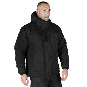 Куртка тактическая полевая износостойкая теплый верх для силовых структур XXXL Черный (OPT-46521)