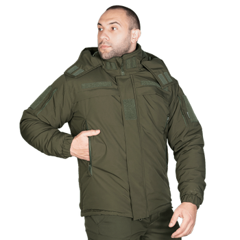 Куртка тактическая полевая износостойкая теплый верх для силовых структур S Олива (OPT-49861)