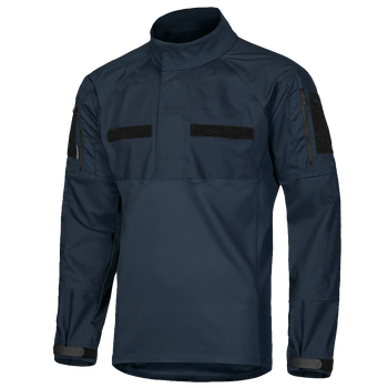 Рубашка тактическая полевая износостойкая летне-весенняя рубашка KOMBAT L Синий (OPT-30181)