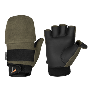 Перчатки тактические полевые универсальные рукавицы для охотников и силовых структур L Олива (OPT-9831)