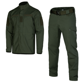 Костюм тактичний польовий зносостійкий дихаючий костюм для рибальства та полювання XXL Олива (OPT-43191)