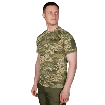 Футболка чоловіча тактична польова повсякденна футболка для спецсужб (S) ММ14 (OPT-8341)