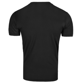 Футболка чоловіча тактична польова повсякденна футболка для спецсужб XL Чорний (OPT-5151)