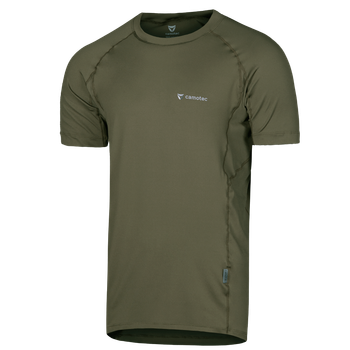 Футболка тактическая мужская летняя повседневная футболка для силовых структур XXL Олива (OPT-9331)