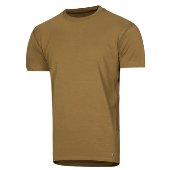 Футболка чоловіча тактична польова повсякденна футболка для спецсужб XXL Койот (OPT-7181)