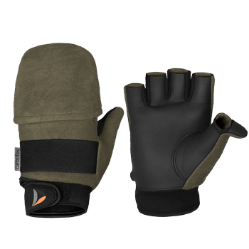 Перчатки тактические полевые универсальные рукавицы для охотников и силовых структур M Олива (OPT-9831)
