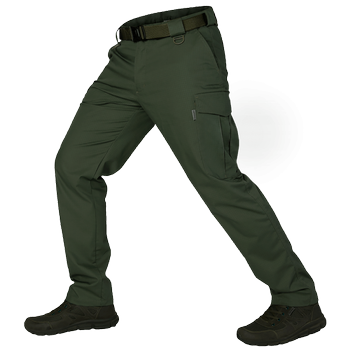 Штани тактичні чоловічі зносостійкі похідні штани для силових структур KOMBAT XXXL-Long Олива (OPT-19351)
