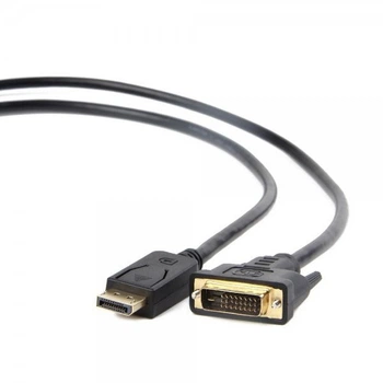 Кабель мультимедійний Display Port to DVI 24+1pin, 1.8m Cablexpert (CC-DPM-DVIM-1.8М)