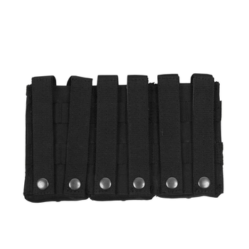 Магазинний підсумок Rothco MOLLE Triple Kangaroo Rifle and Pistol Mag Pouch