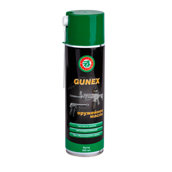 Збройова олія Gunex - спрей, 400 мл