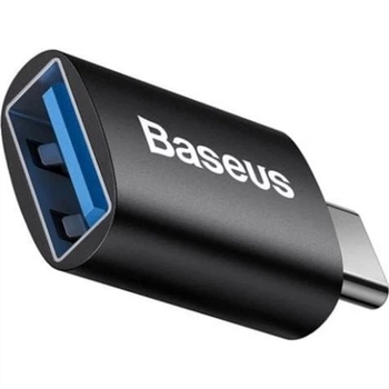 Перехідник Baseus Ingenuity Mini OTG USB 3.1 to Type-C Black (ZJJQ000001)