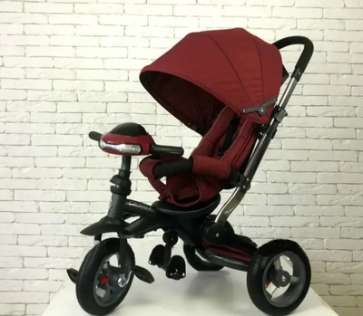 Детский трехколесный велосипед Crosser T-350 Eco Air New Красный