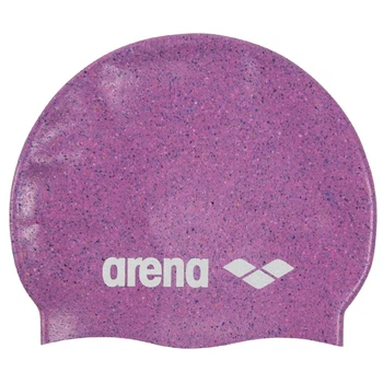 Шапка для плавания Arena SILICONE JR CAP розовый, мульти Дет OSFM 006360-903