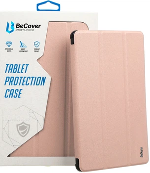Чехол для планшета BeCover Tri Fold Hard для Apple iPad Air 4 10.9 2020/2021 с креплением для стилуса Apple Pencil Pink (BC_709660)