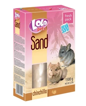 Пісок для шиншил Lolo Pets - 1,5 кг