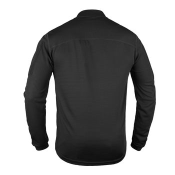 Футболка польова P1G LACERTA L/S Combat Black S (UA281-29854-LS-BK)