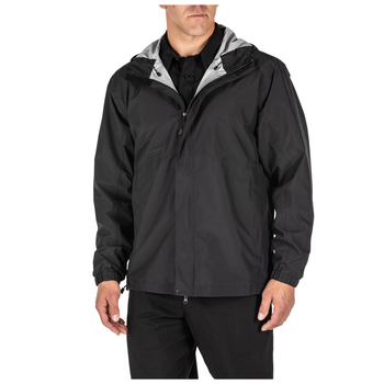 Куртка штормова 5.11 Tactical Duty Rain Shell Black 2XL (48353-019)