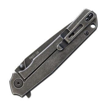 Нож складной Ruike P801-SB Stone Wash Black (P801-SB)